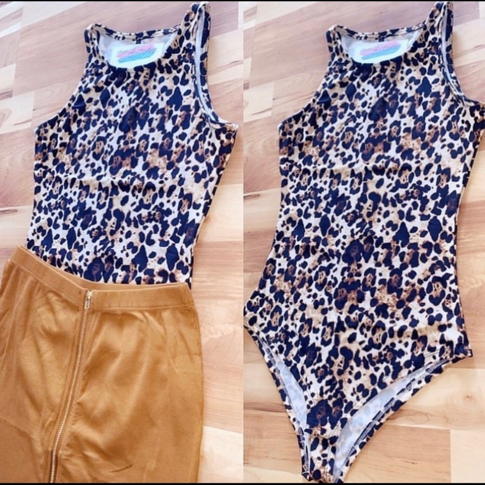 Leopard bodysuit